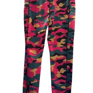 💥 POPfit Full-Length Leggings | Camo Print | 2XL | Stretch Comfort & Style!